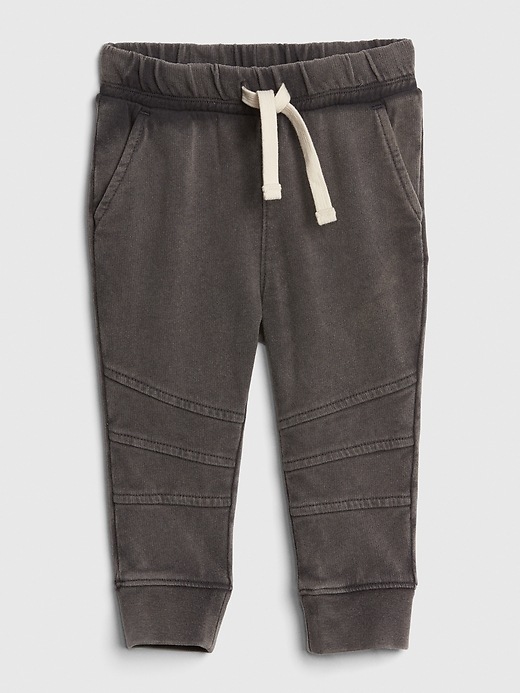 Image number 1 showing, Baby Pull-On Moto Joggers
