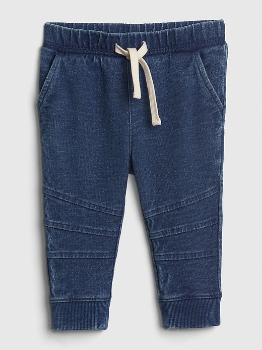 Image number 4 showing, Baby Pull-On Moto Joggers