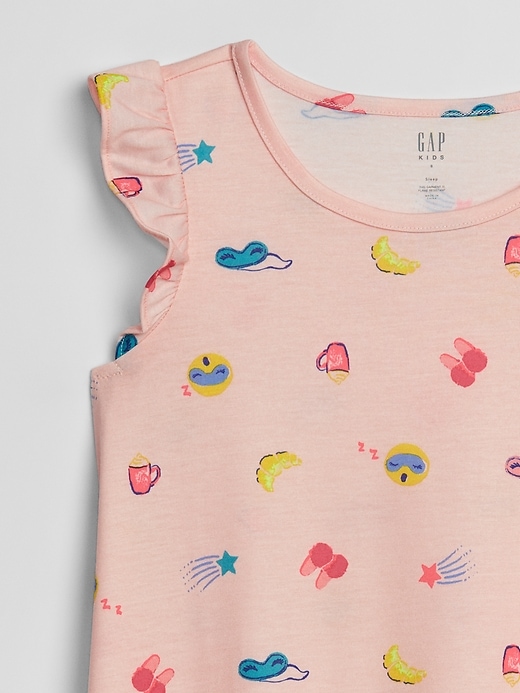 Image number 2 showing, Kids Print Flutter PJ Dress