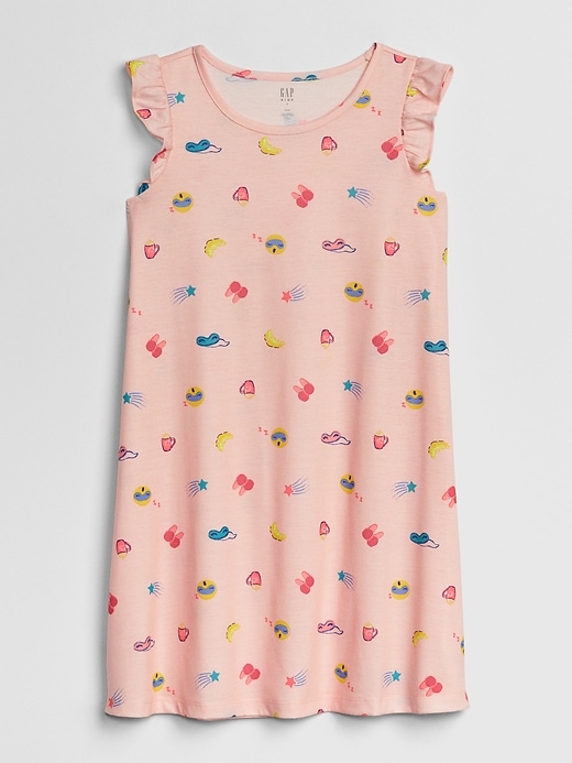 Image number 1 showing, Kids Print Flutter PJ Dress