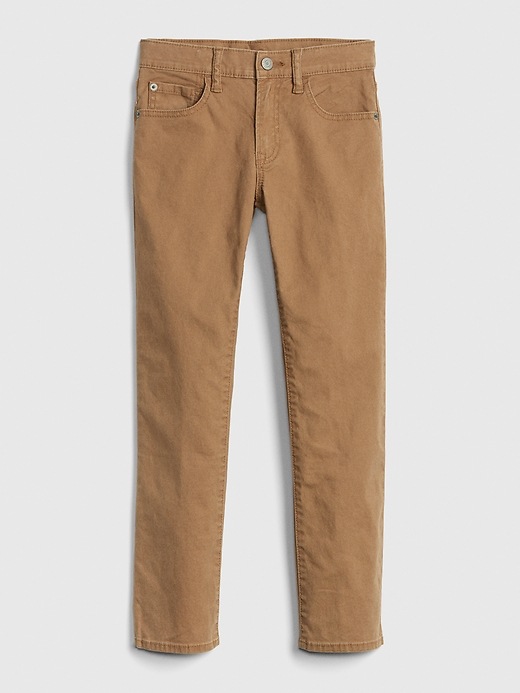 Image number 1 showing, Kids Skinny Canvas Khakis