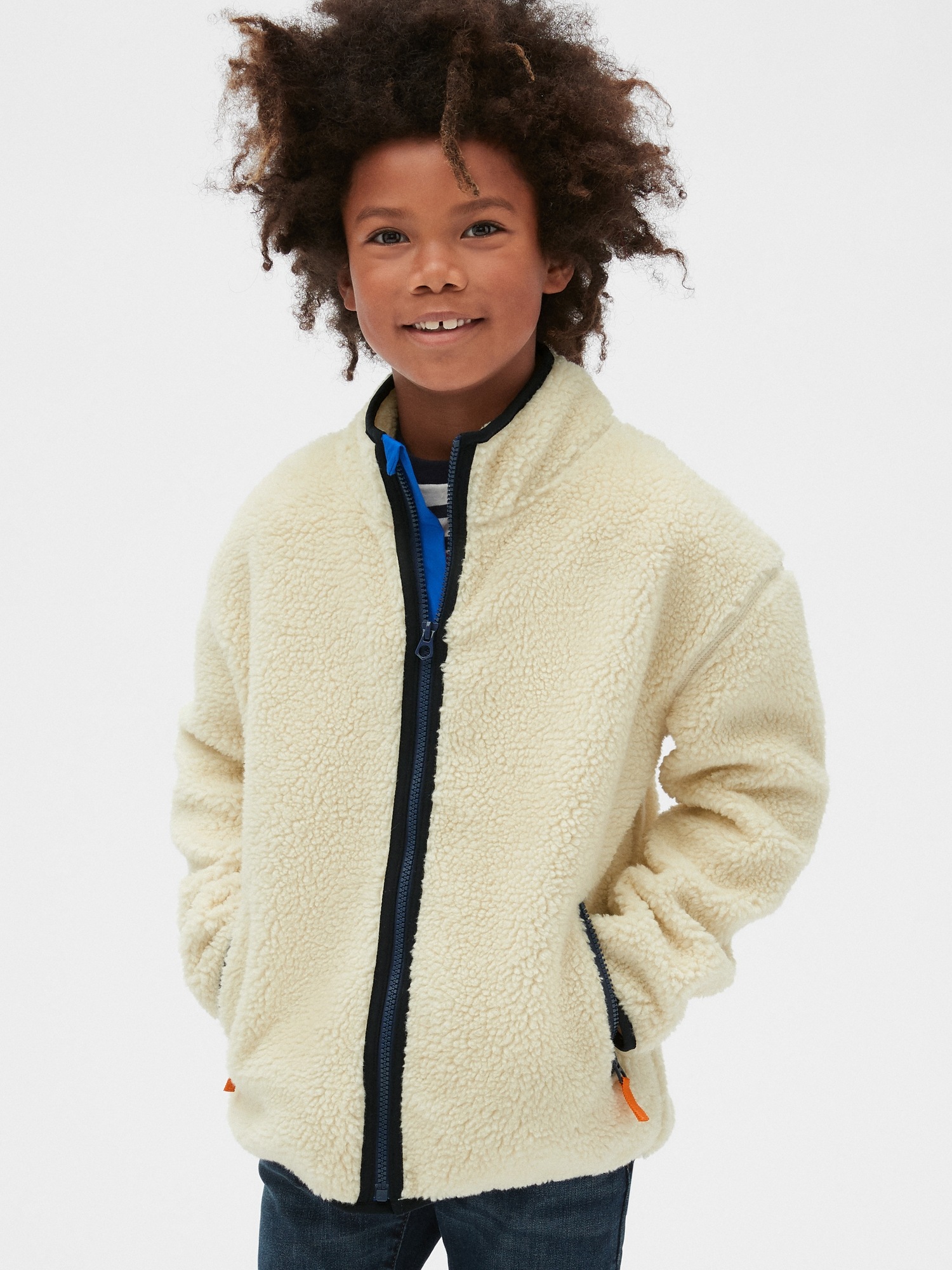 Youth sales sherpa jacket