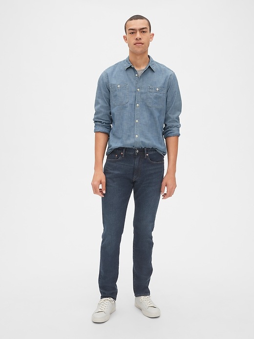 Image number 3 showing, GapFlex Slim Jeans With Washwell&#153