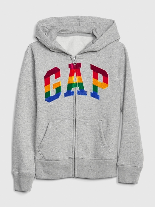 Image number 1 showing, Kids Gap Logo Hoodie Sweatshirt