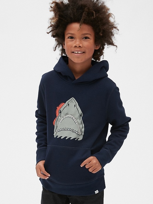 Image number 2 showing, Kids 3D Graphic Hoodie Sweatshirt