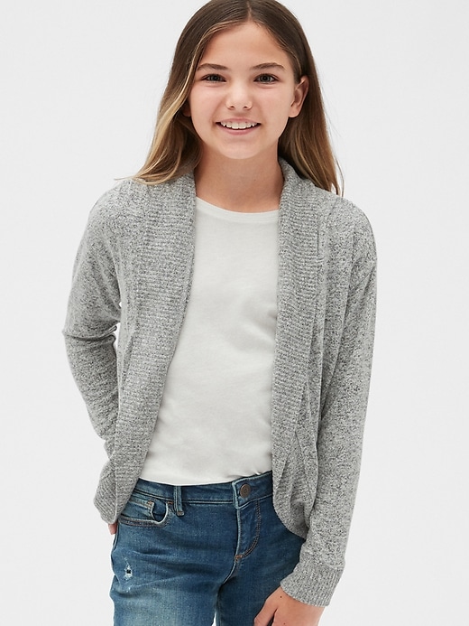 Image number 2 showing, Kids Softspun Cardi Sweater