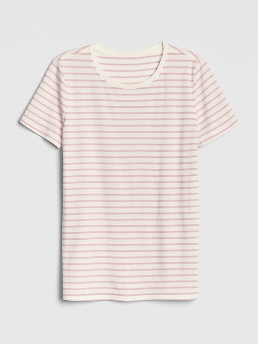 Image number 6 showing, Vintage Wash Stripe Crewneck T-Shirt