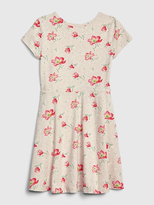 Image number 3 showing, Kids Print Fit and Flare Dress