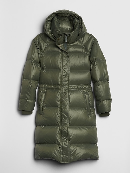 Image number 5 showing, Long Down High Shine Puffer Coat