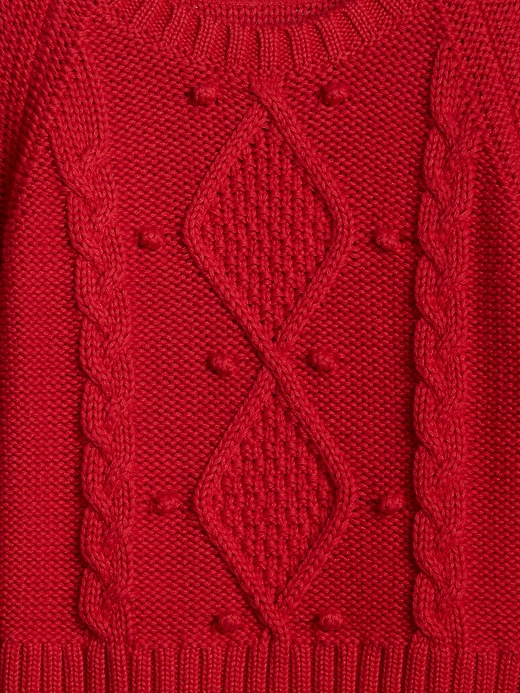 Image number 3 showing, Toddler Cable-Knit Sweater