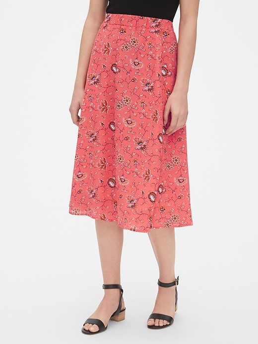 View large product image 1 of 1. Swing Midi Skirt