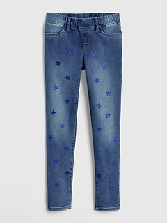stitch star jeggings