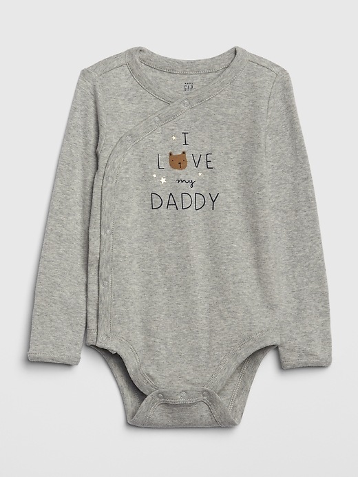 Image number 1 showing, Baby Graphic Long Sleeve Bodysuit