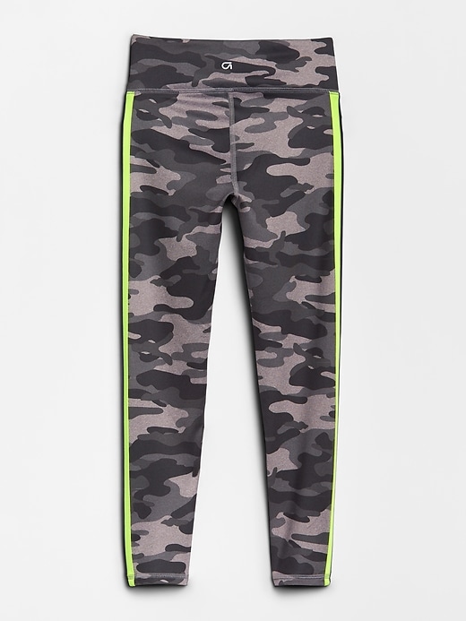 Image number 2 showing, GapFit Kids Panel Camo Leggings