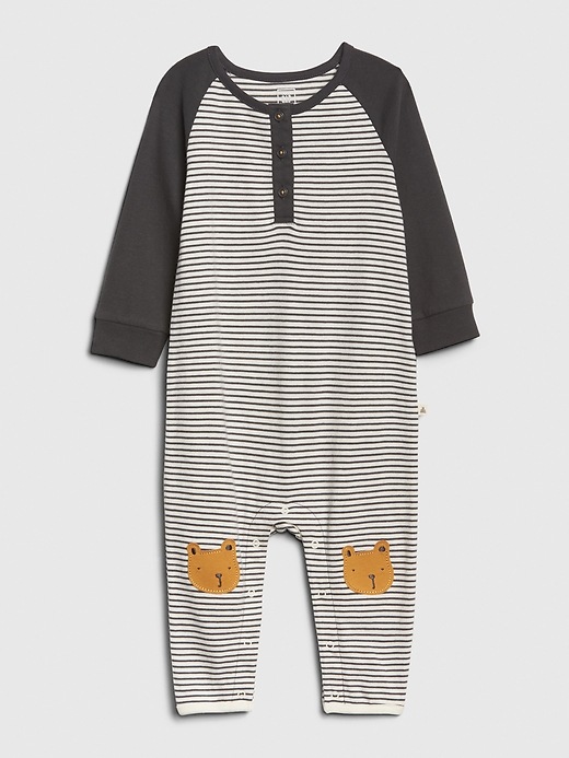 Image number 1 showing, Baby Brannan Bear Organic Cotton One-Piece