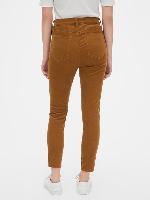 Image number 2 showing, High Rise True Skinny Cords with Secret Smoothing Pockets