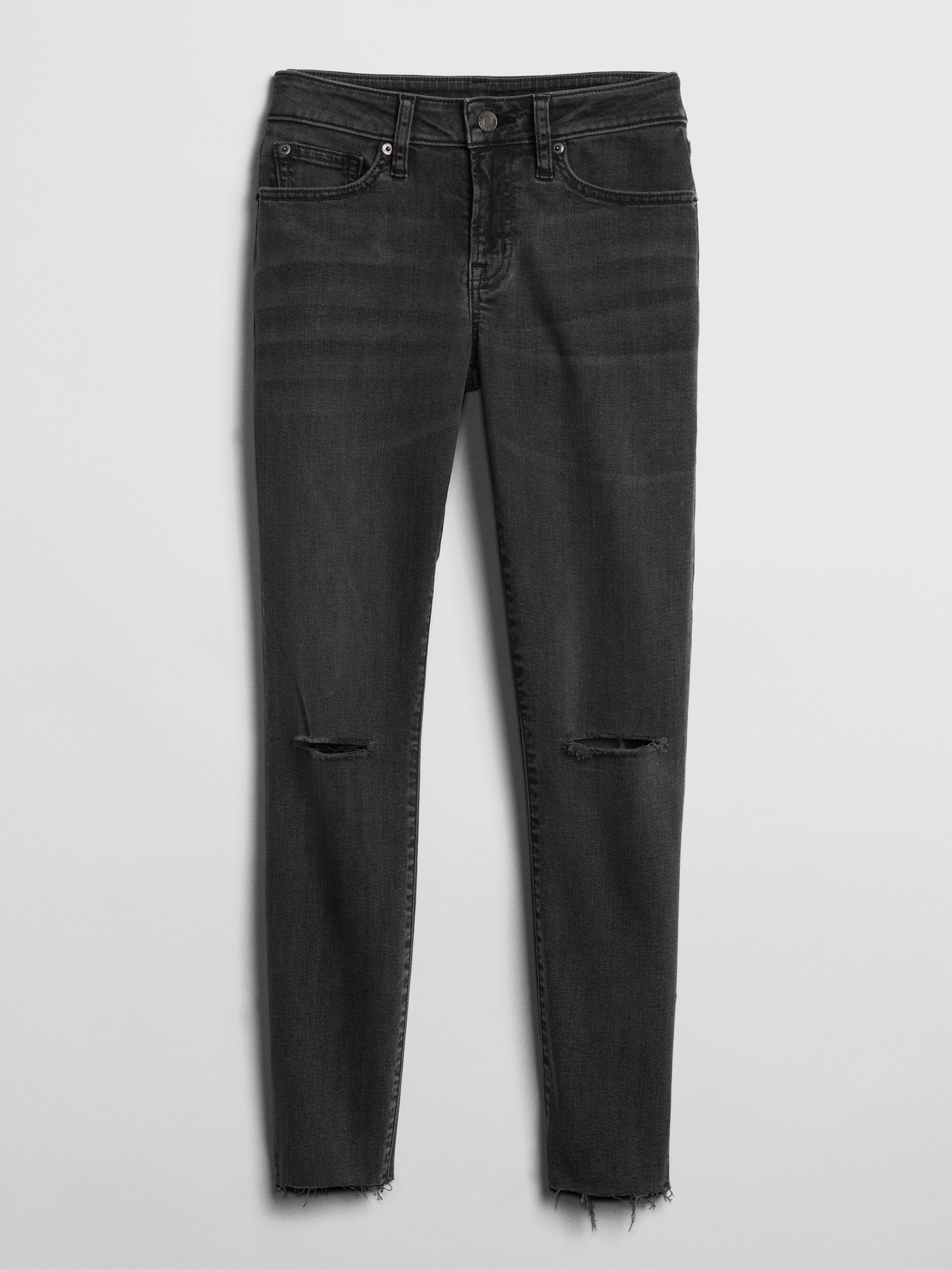 gap mid rise true skinny ankle jeans