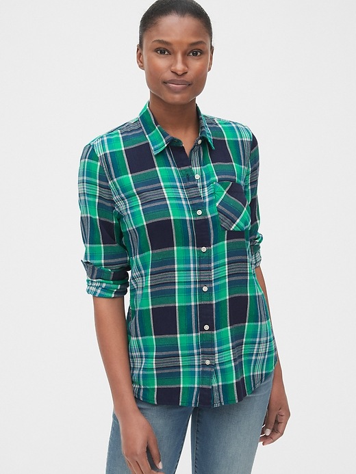 Image number 7 showing, Plaid Flannel Shirt