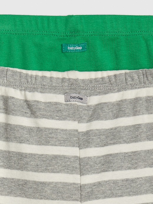 Image number 2 showing, Baby Stripe Pull-On Pants (2-Pack)