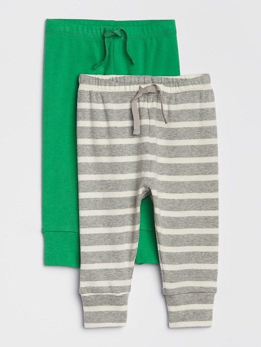 Image number 1 showing, Baby Stripe Pull-On Pants (2-Pack)