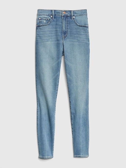Image number 8 showing, High Rise True Skinny Jeans with Secret Smoothing Pockets