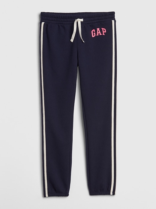 1 of 8 showing, with the color dark night of product Kids Gap Logo Joggers