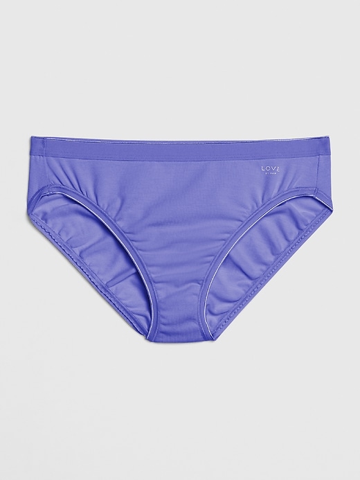 Stretch Cotton High Leg Brief