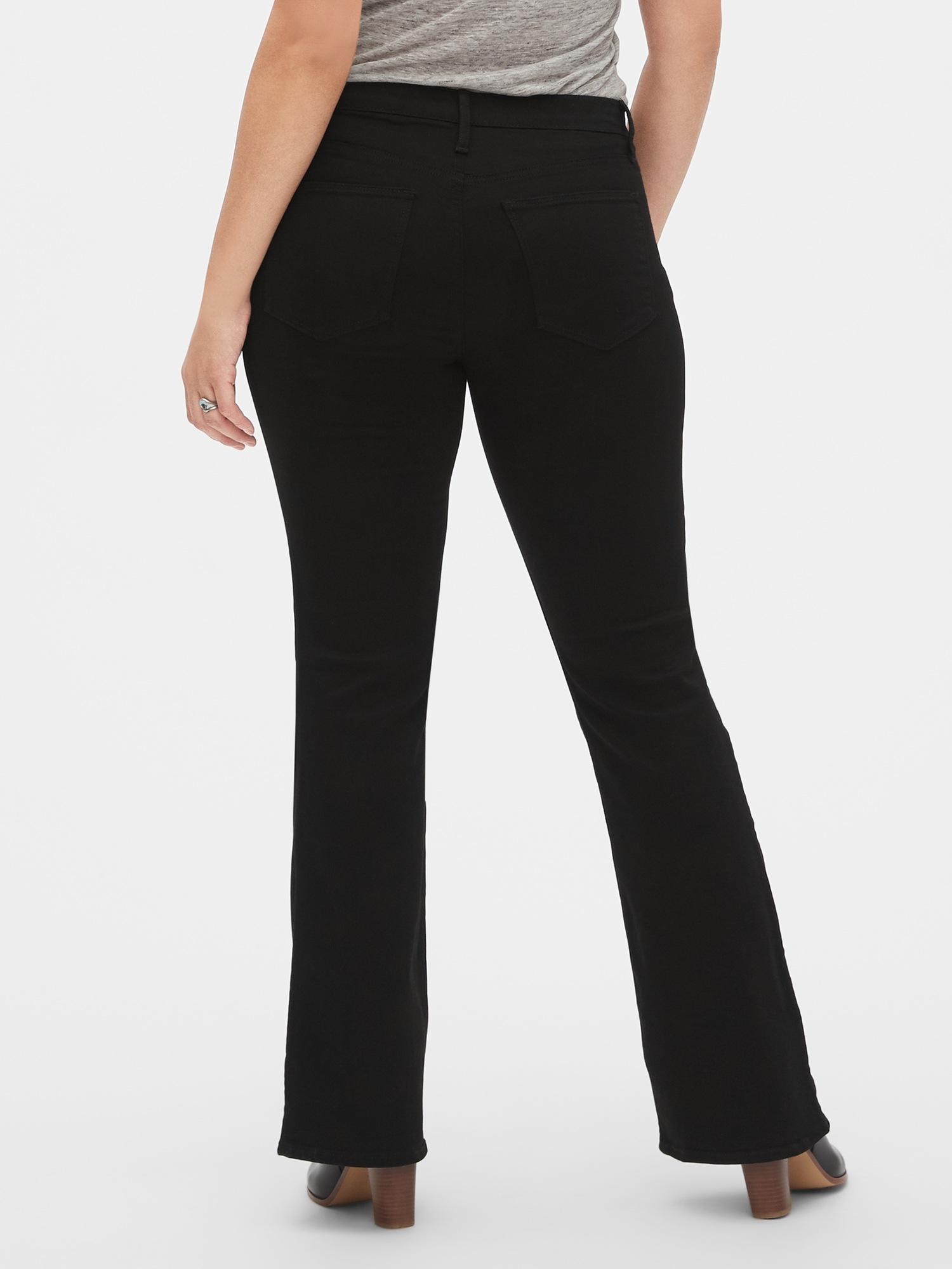 gap mid rise perfect boot jeans