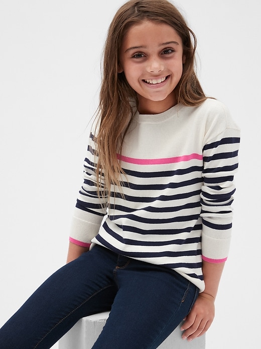 Image number 2 showing, Kids Stripe Sweater