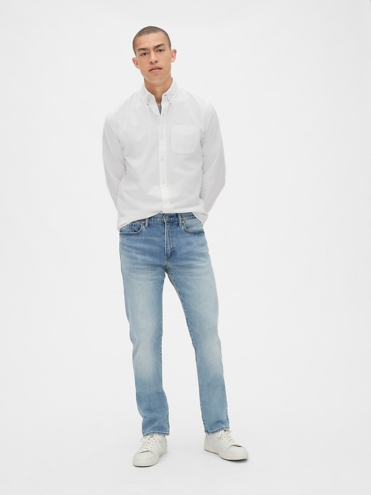 Image number 3 showing, Soft Wear Slim Jeans With Washwell&#153
