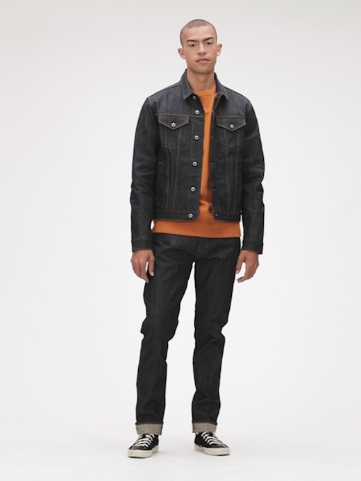 Gap clearance selvedge jacket