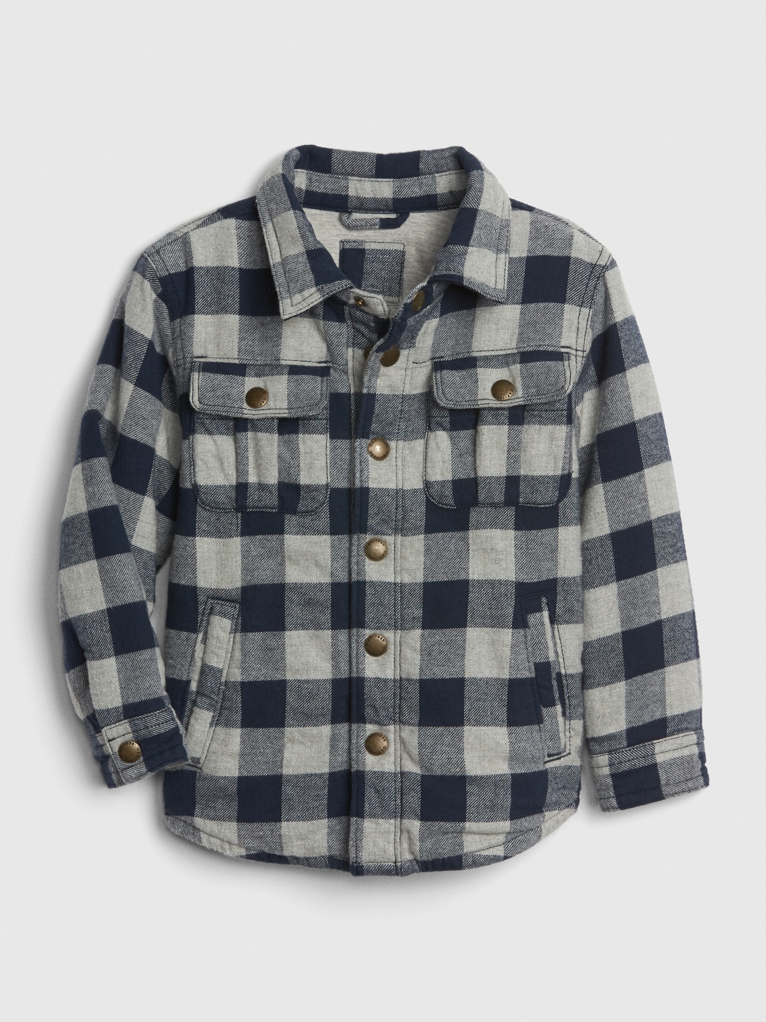 Toddler Flannel Shirt Jacket