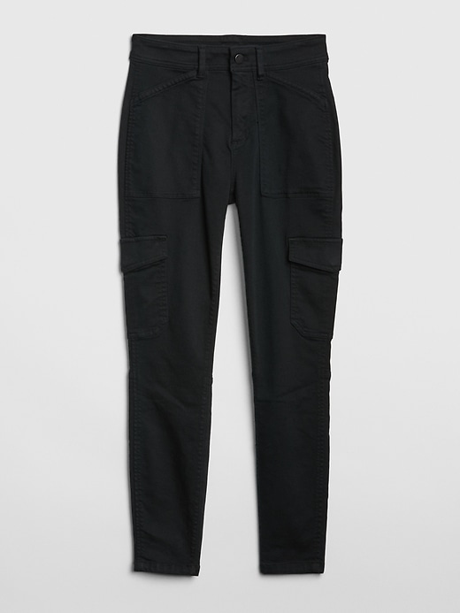 Image number 6 showing, High Rise Skinny Cargo Pants