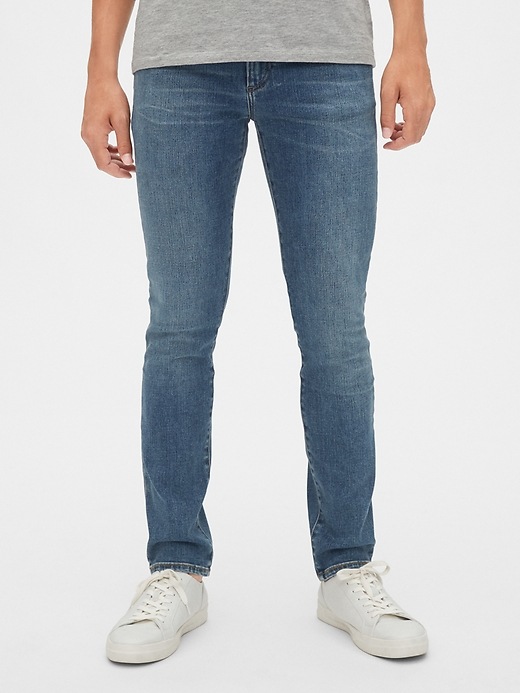 Image number 1 showing, Soft Wear Skinny Jeans With Washwell&#153