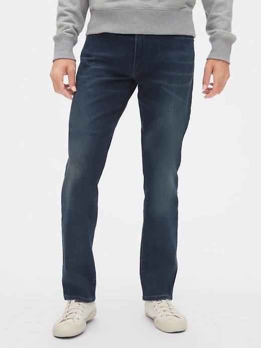 Image number 1 showing, Soft Wear Straight Jeans with GapFlex