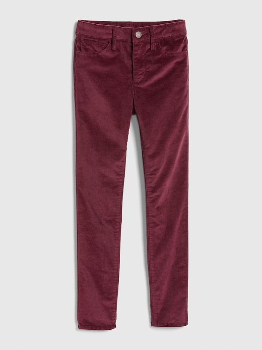 Image number 1 showing, Kids High Rise Cord Jeggings