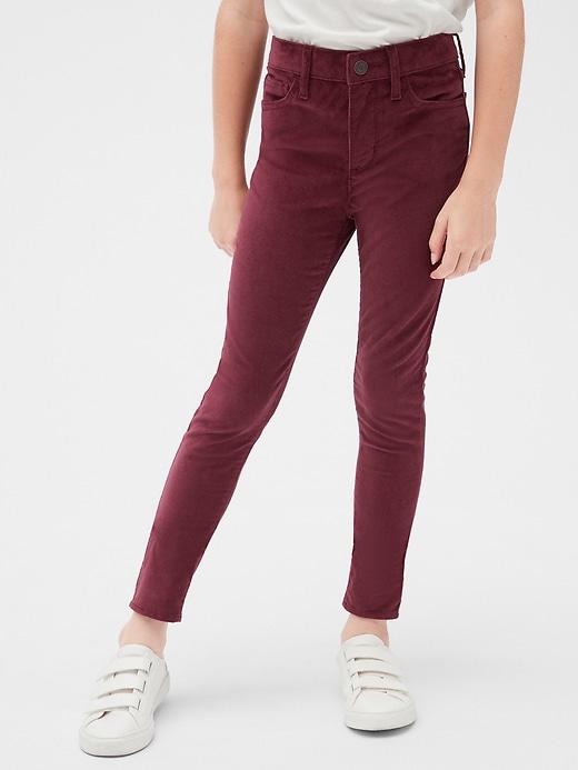 Image number 2 showing, Kids High Rise Cord Jeggings