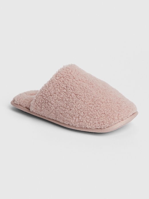 View large product image 1 of 1. Sherpa Slippers
