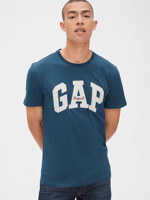 View large product image 1 of 1. Gap Logo Crewneck T-Shirt