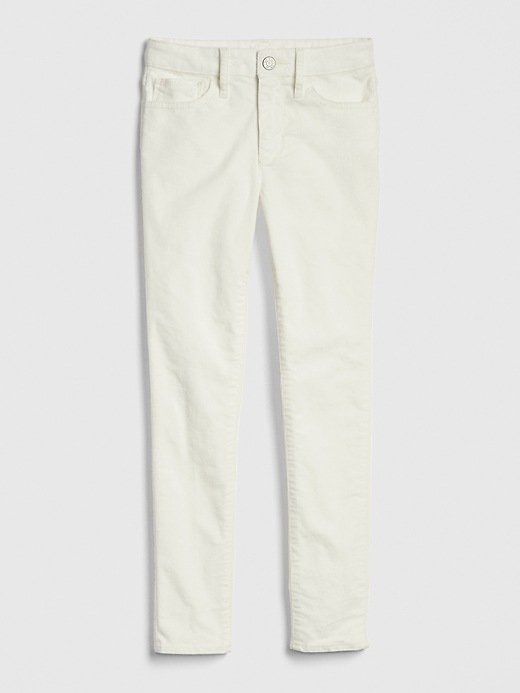 Image number 1 showing, Kids High Rise Cord Jeggings