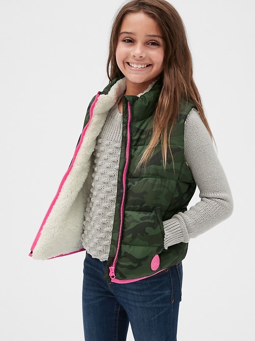 Image number 2 showing, Kids ColdControl Max Cozy-Lined Vest