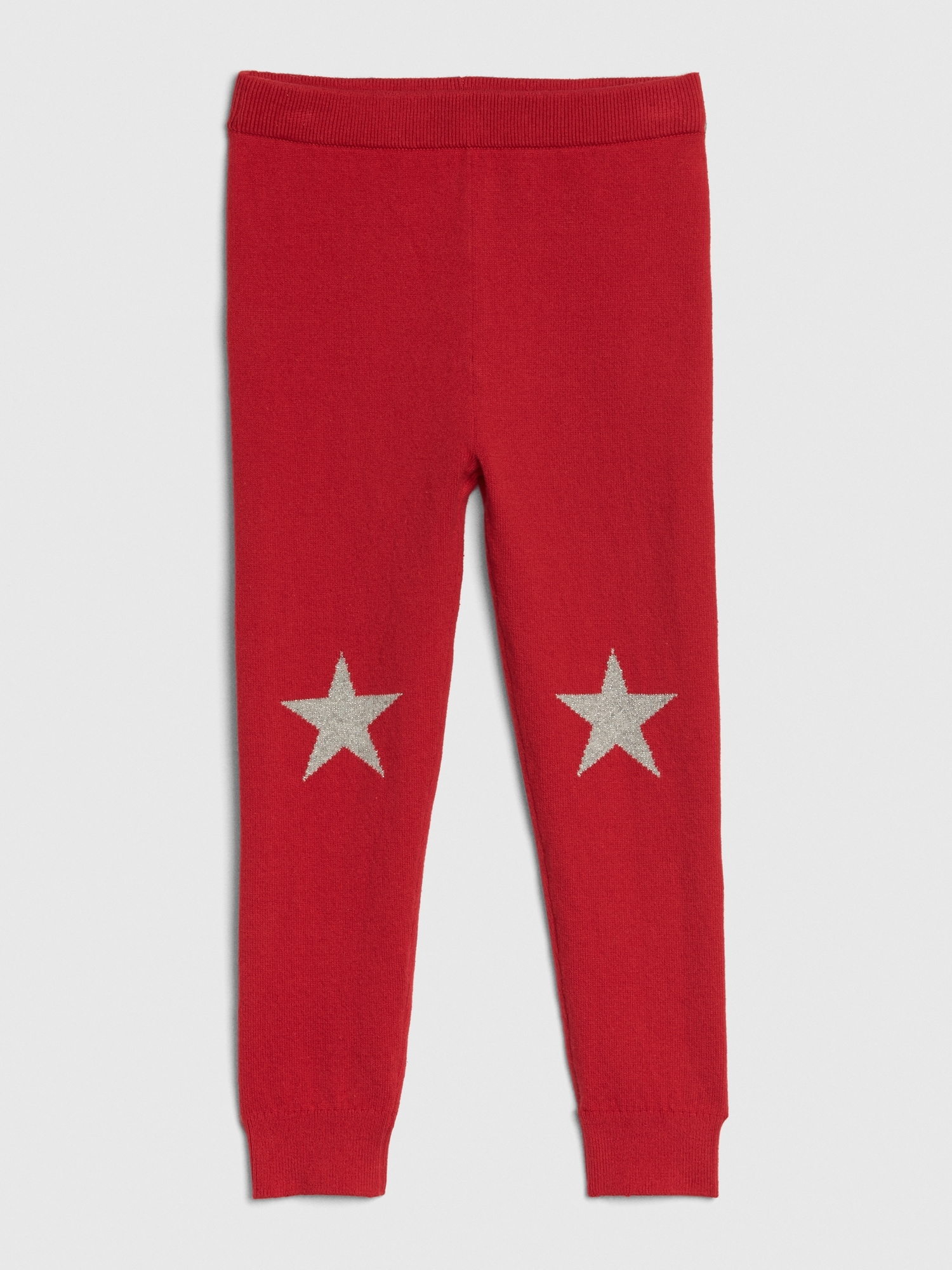 Toddler Graphic Sweater Leggings - Red
