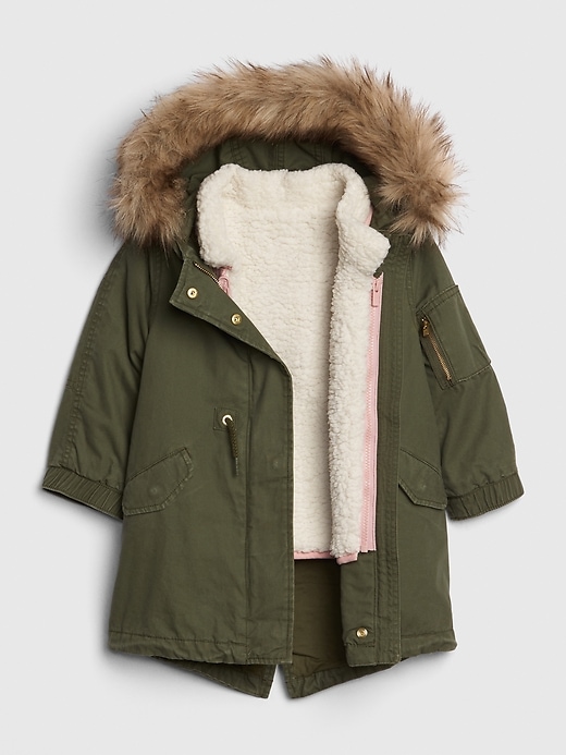 Image number 1 showing, Toddler 3-in-1 Parka