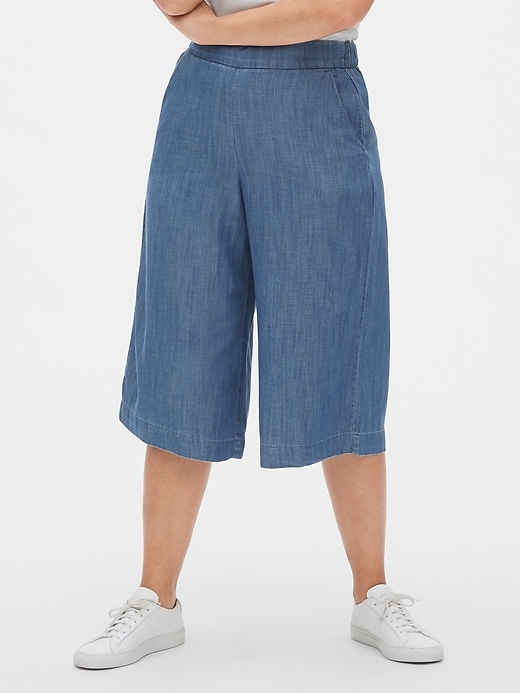 Image number 1 showing, High Rise Culottes in TENCEL&#153