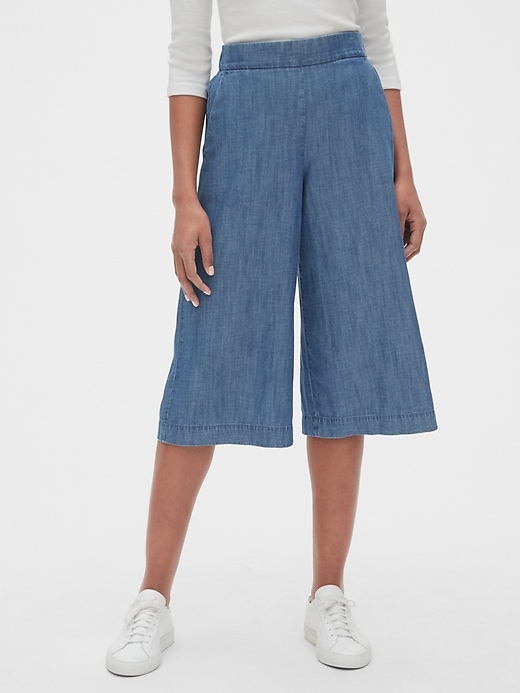 Image number 7 showing, High Rise Culottes in TENCEL&#153