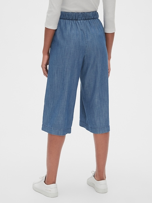 Image number 8 showing, High Rise Culottes in TENCEL&#153