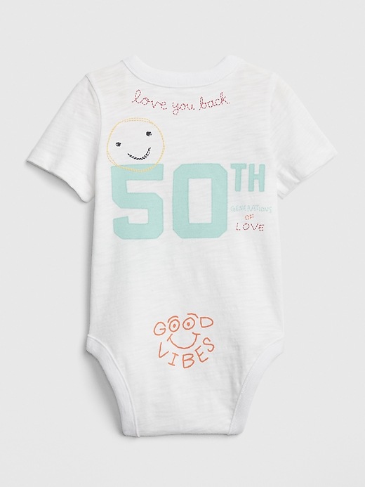 Image number 2 showing, Baby Gap 50th Bodysuit
