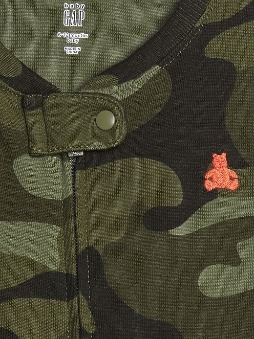 Image number 3 showing, Baby Brannan Bear Camo One-Piece