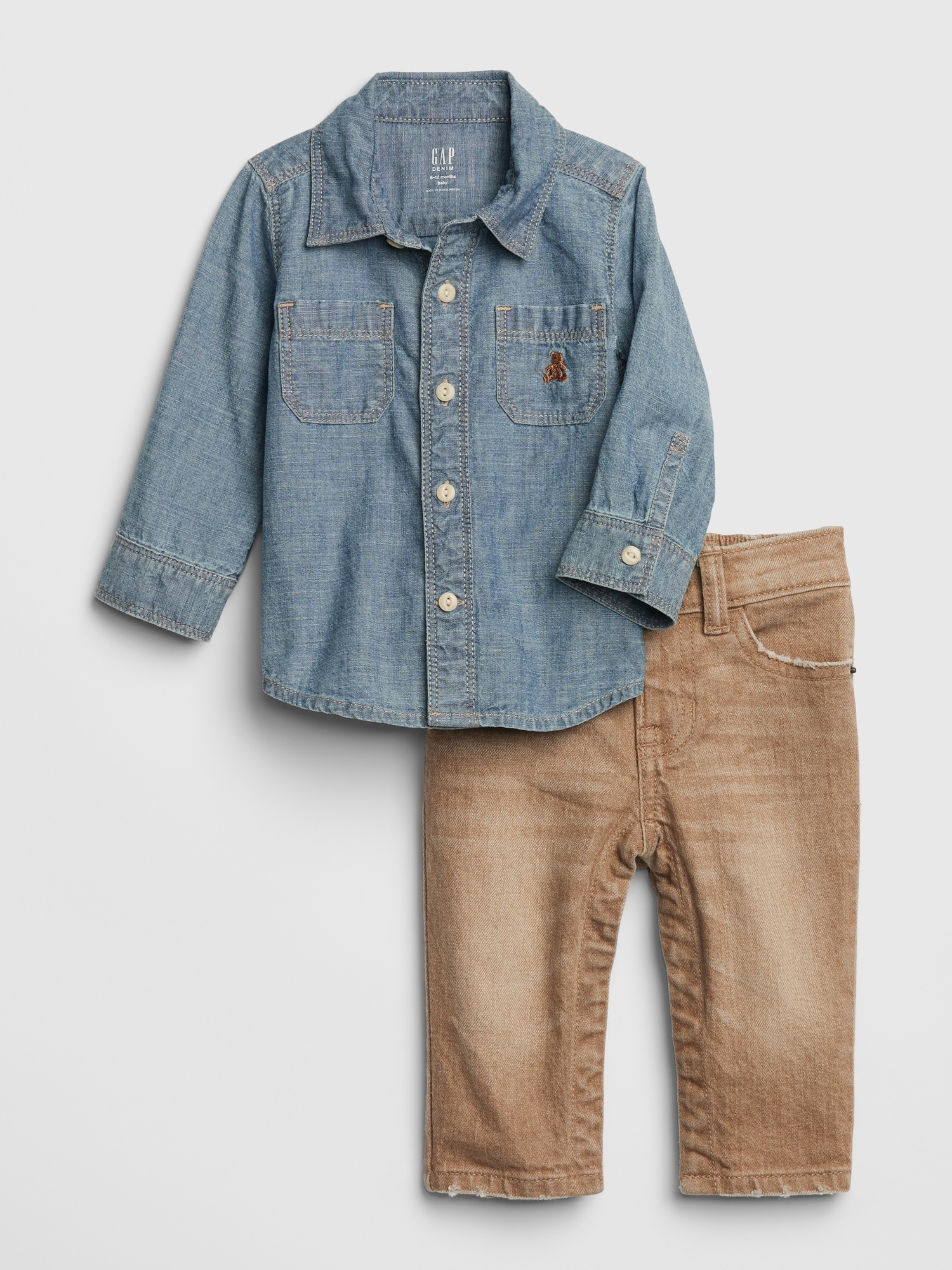 Baby Denim Outfit Set Gap