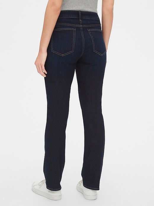 Image number 2 showing, Mid Rise Curvy Classic Straight Jeans